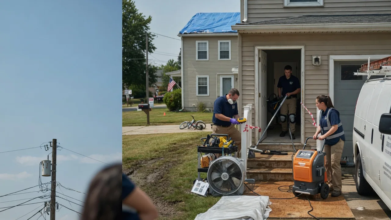 Water Damage Repair in Grant Town, WV near me